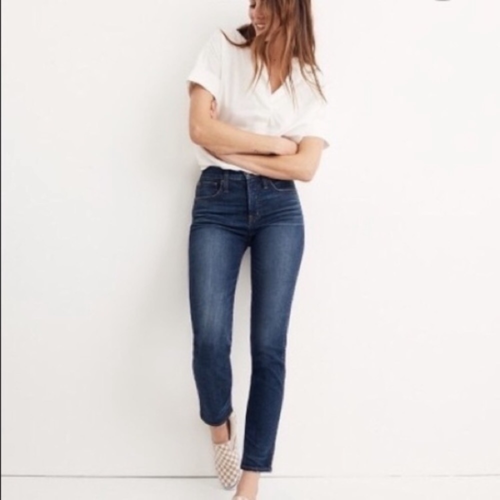 Straight leg Madewell jeans
